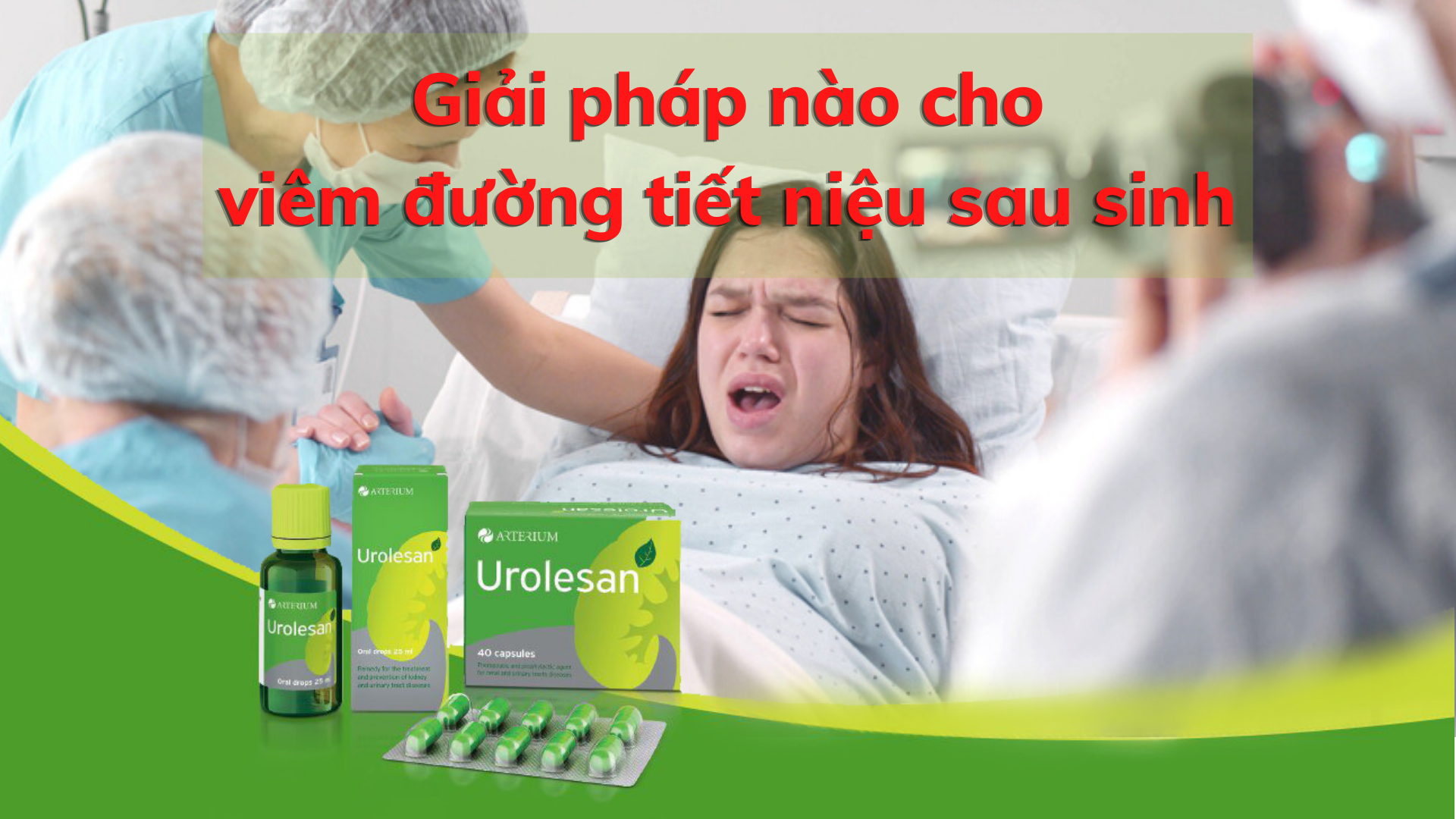 Giải pháp nào dành cho viêm đường tiết niệu sau sinh